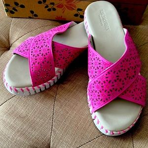 Ilse Jacobsen womens Tulip Sandals- So Pretty in Pink - Comfy Comfortable Cool